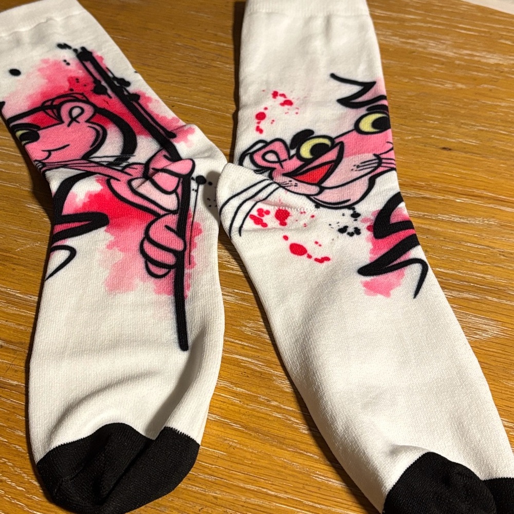 NEW Pink Panther Socks!